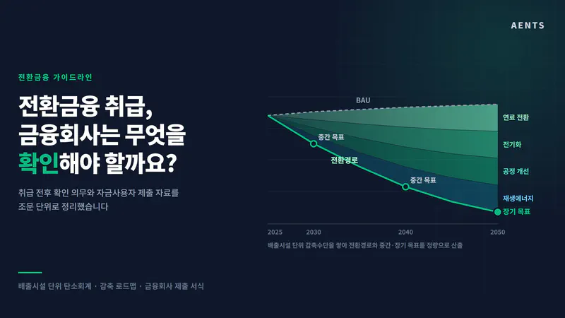 전환금융 취급, 금융회사는 무엇을 확인해야 할까요?