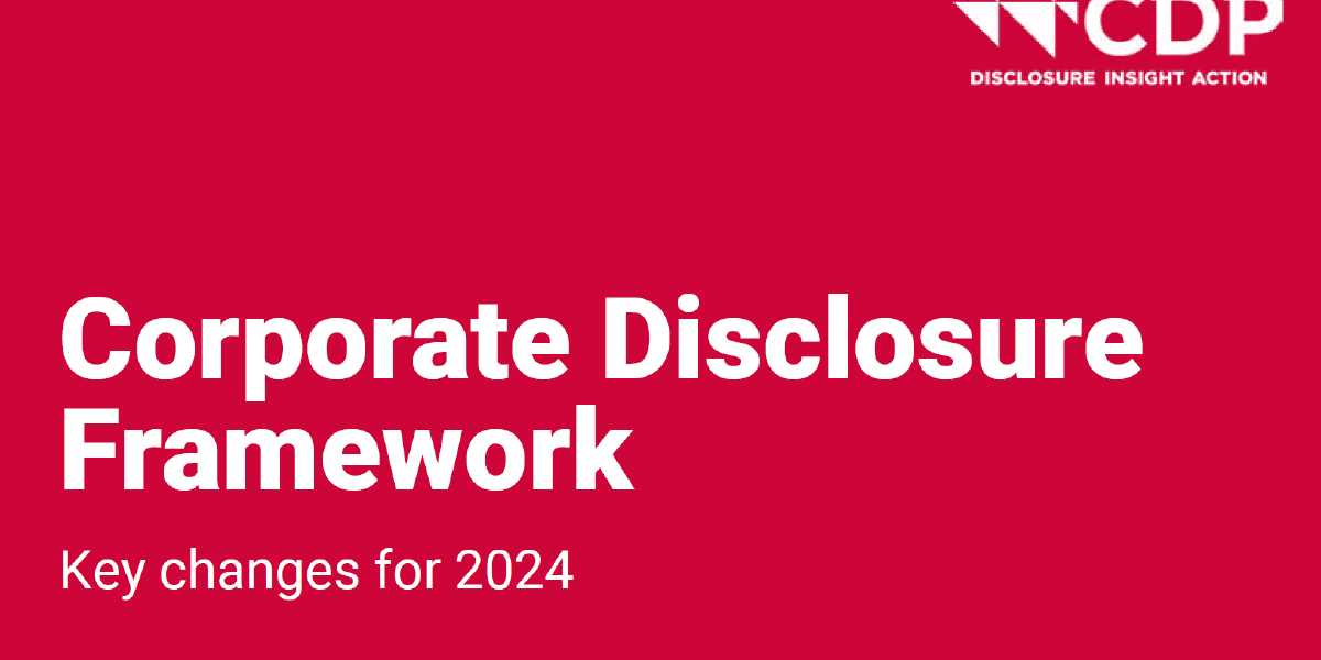 탄소정보공개프로젝트(CDP) 2024년 주요 변경사항